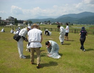 上越・釜蓋遺跡でTeam ECO Work!を開催