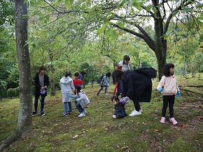 三条市の保内公園でTeam ECO Work!を開催