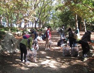 新潟県立鳥屋野潟公園でTeam ECO Work!を開催