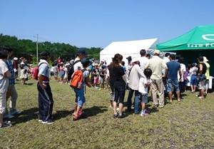 寺泊海岸中央海水浴場でTeamECOWork!を開催