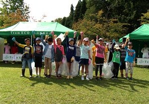 三条市 しらさぎ森林公園でTeamECOWork!を開催