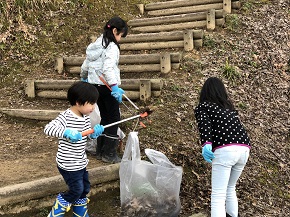 新発田市・大峰山桜公園で桜のためにWork!