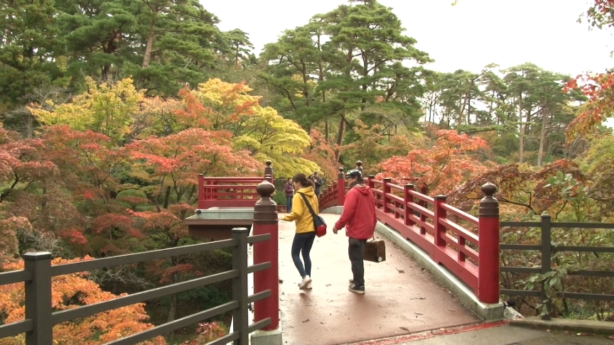 2017年11月11日放送　キレイな秋見ぃつけた。　～弥彦村～