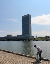 2021年、最初の町内ごみ拾いです！