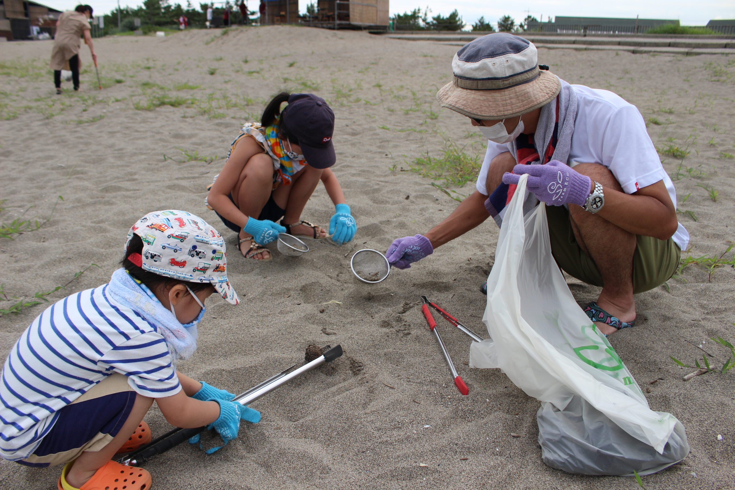 新潟市東区「山の下海浜公園」でTeam ECO Work！を開催🌈