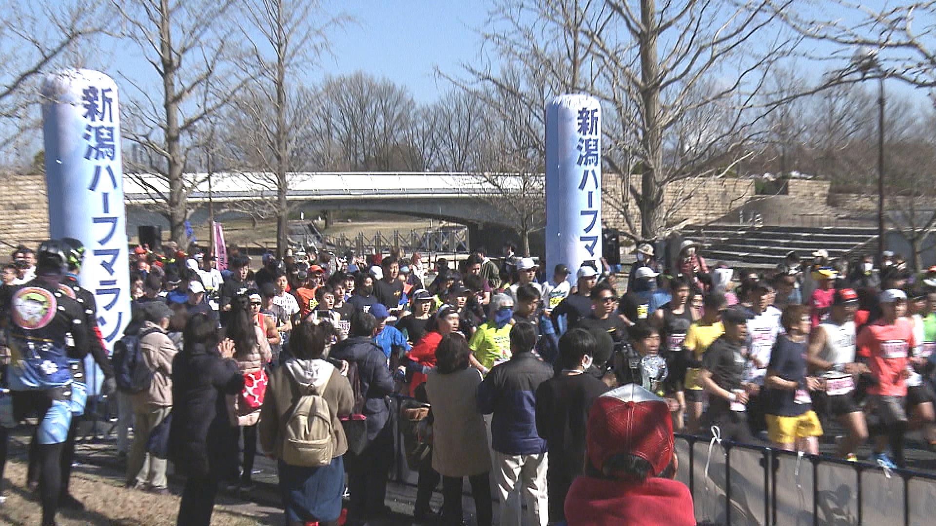 3500人が快走・新潟ハーフマラソン 箱根駅伝出場のランナーも登場【新潟】