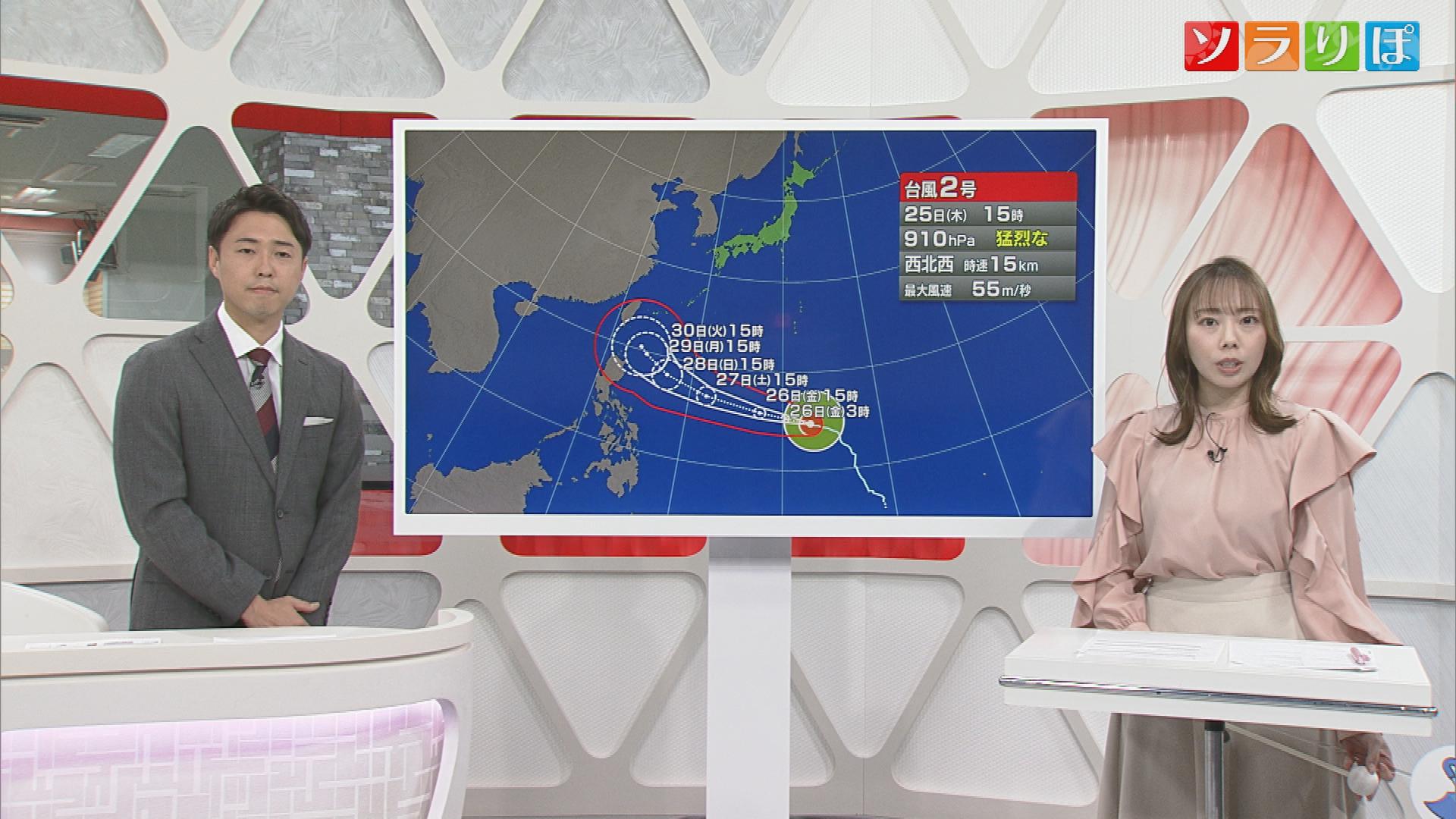 【気象予報士が解説】台風2号「猛烈な勢力」に発達 28日週は県内も影響に注意 大雨の恐れも【新潟】