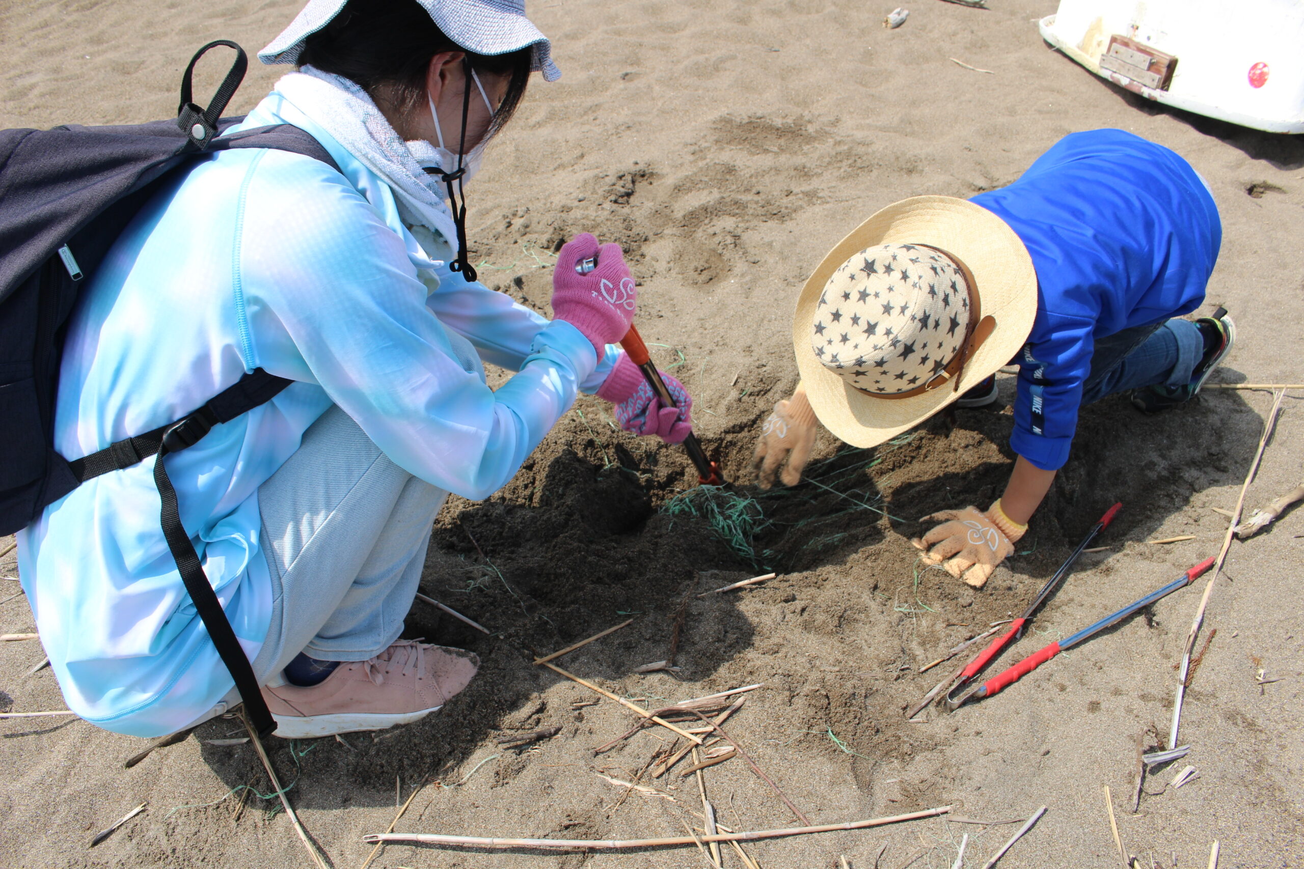 柏崎市のみなとまち海浜公園でTeam ECO Work！を開催🌈