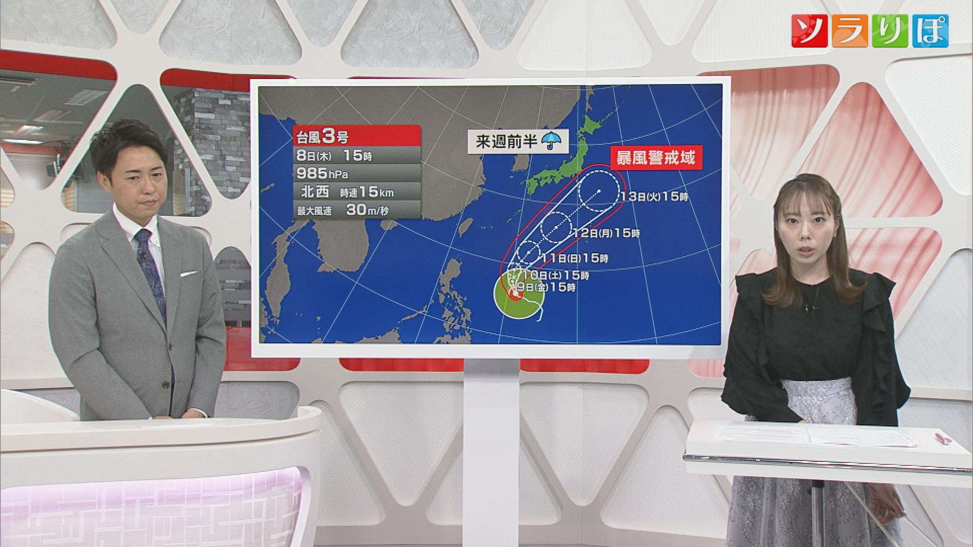 【気象予報士が解説】9日にかけて県内各地で雨模様　台風3号の進路に注意【新潟】 2023年06月08日(木)