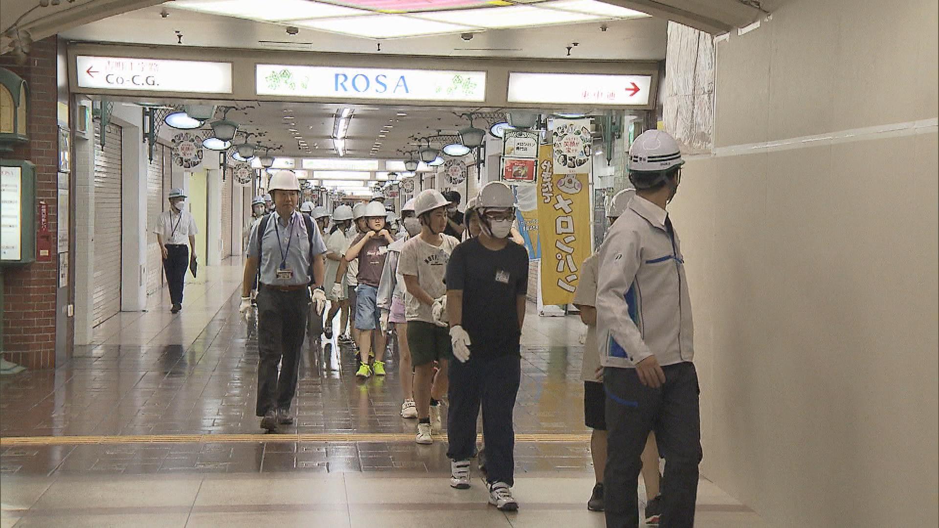 地震が起きたらここに避難！？　地下街の耐震補強工事　新潟市・西堀ローサを小学生が見学【新潟】 2023年06月08日(木)