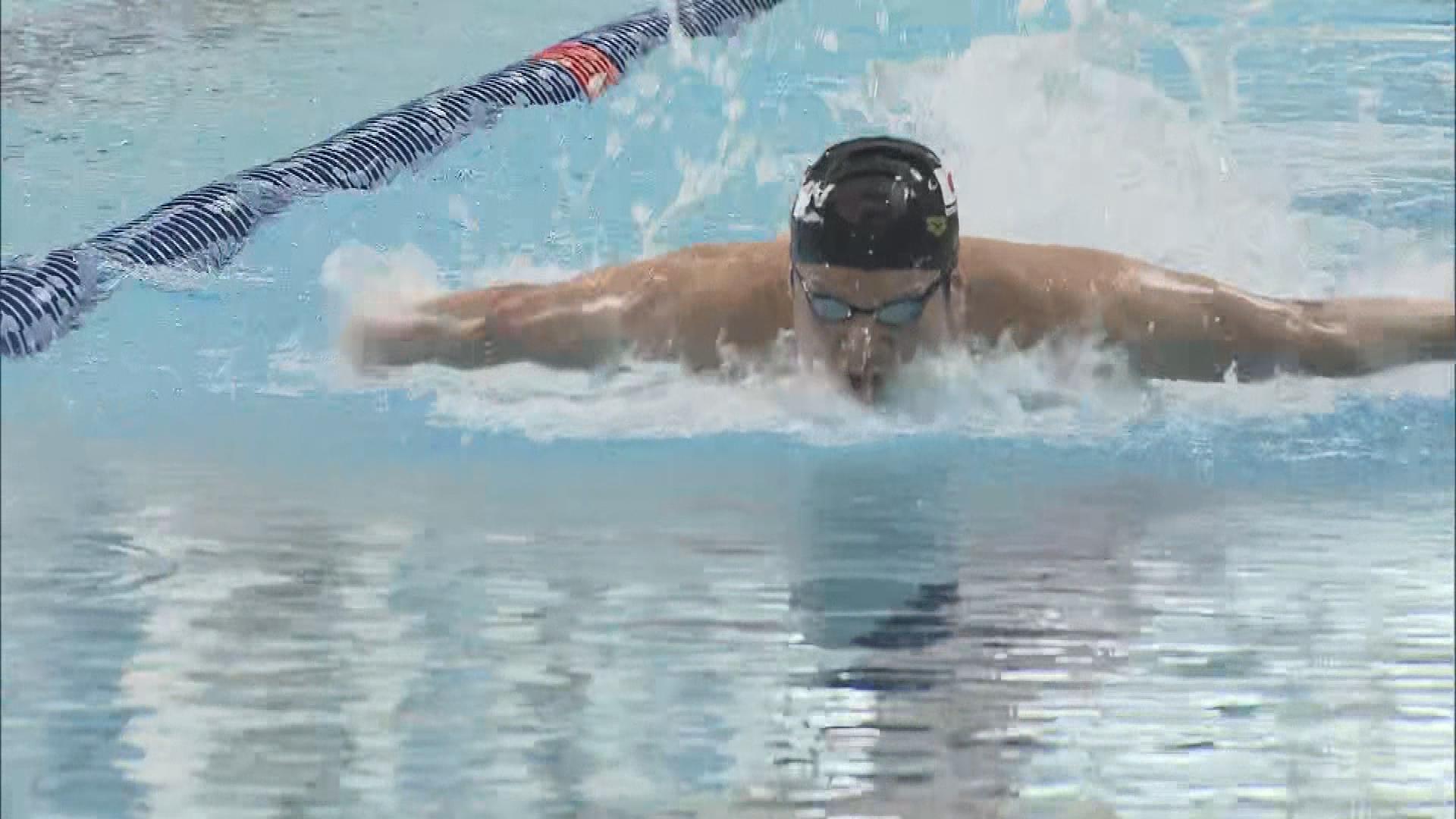 水泳･水沼尚輝選手 日本社会人選手権･100mバタフライで優勝【新潟】