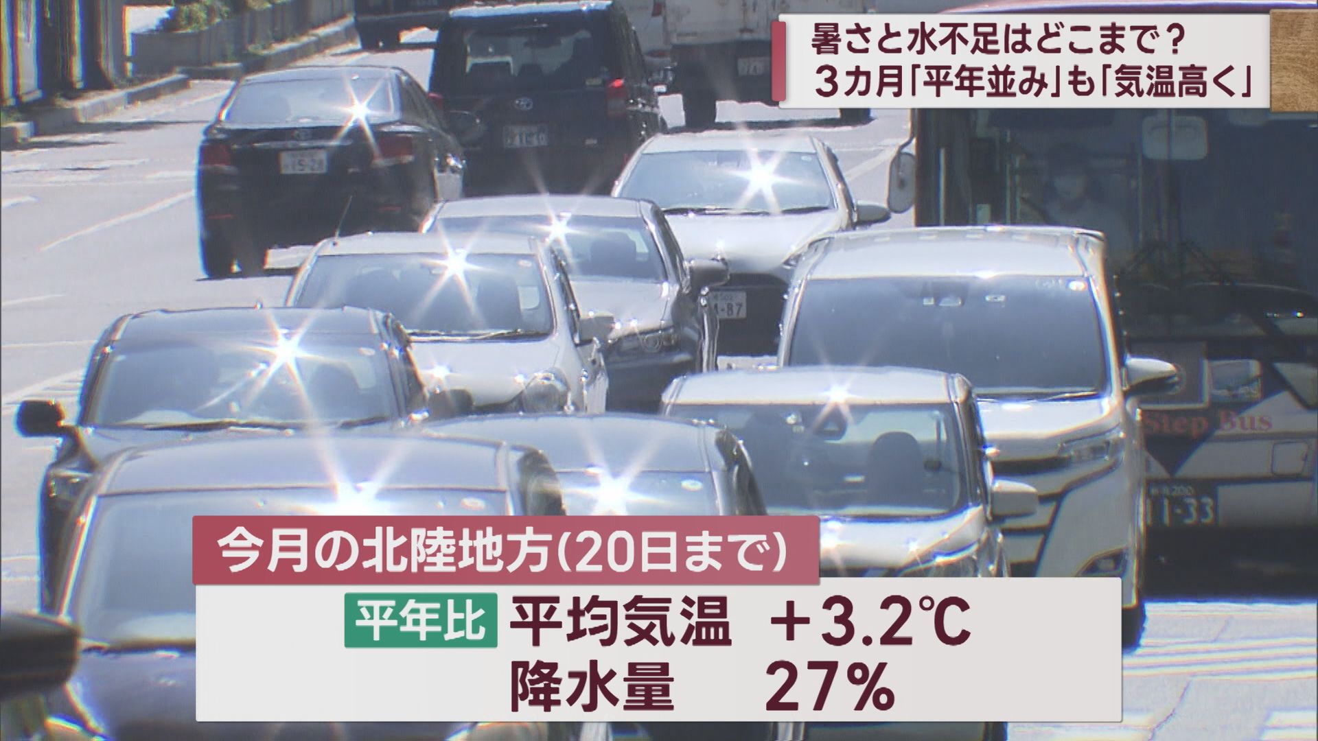 暑さと水不足はいつまで？新潟地方気象台から3カ月予報【新潟】