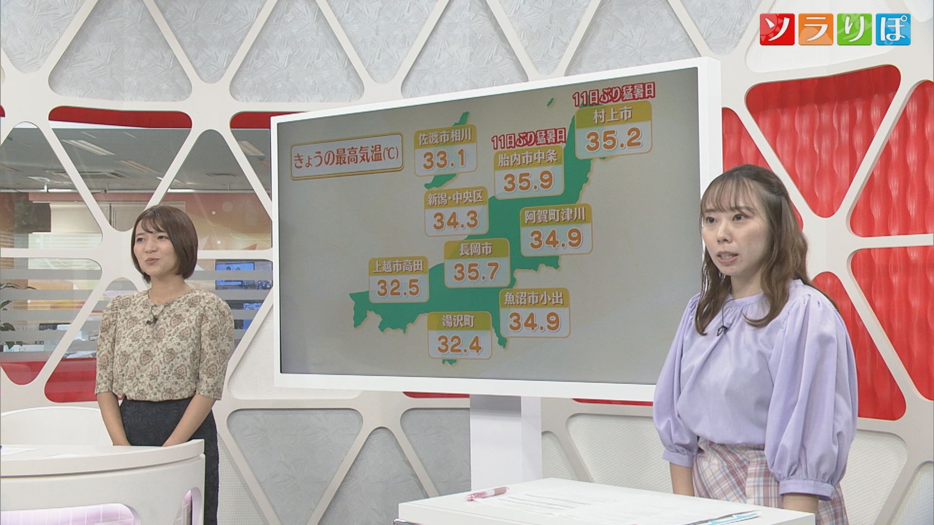 【気象予報士が解説】依然として続く残暑 まだ猛暑日になる恐れも 12日は雨に注意【新潟】