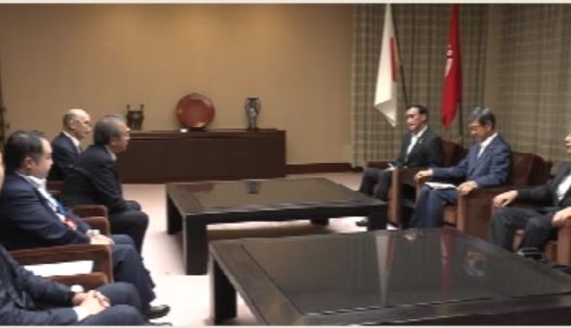 原子力総合防災訓練を前に伊藤原子力防災担当大臣と面談　花角知事・避難道路の整備を要望【新潟】 2023年09月30日(土)
