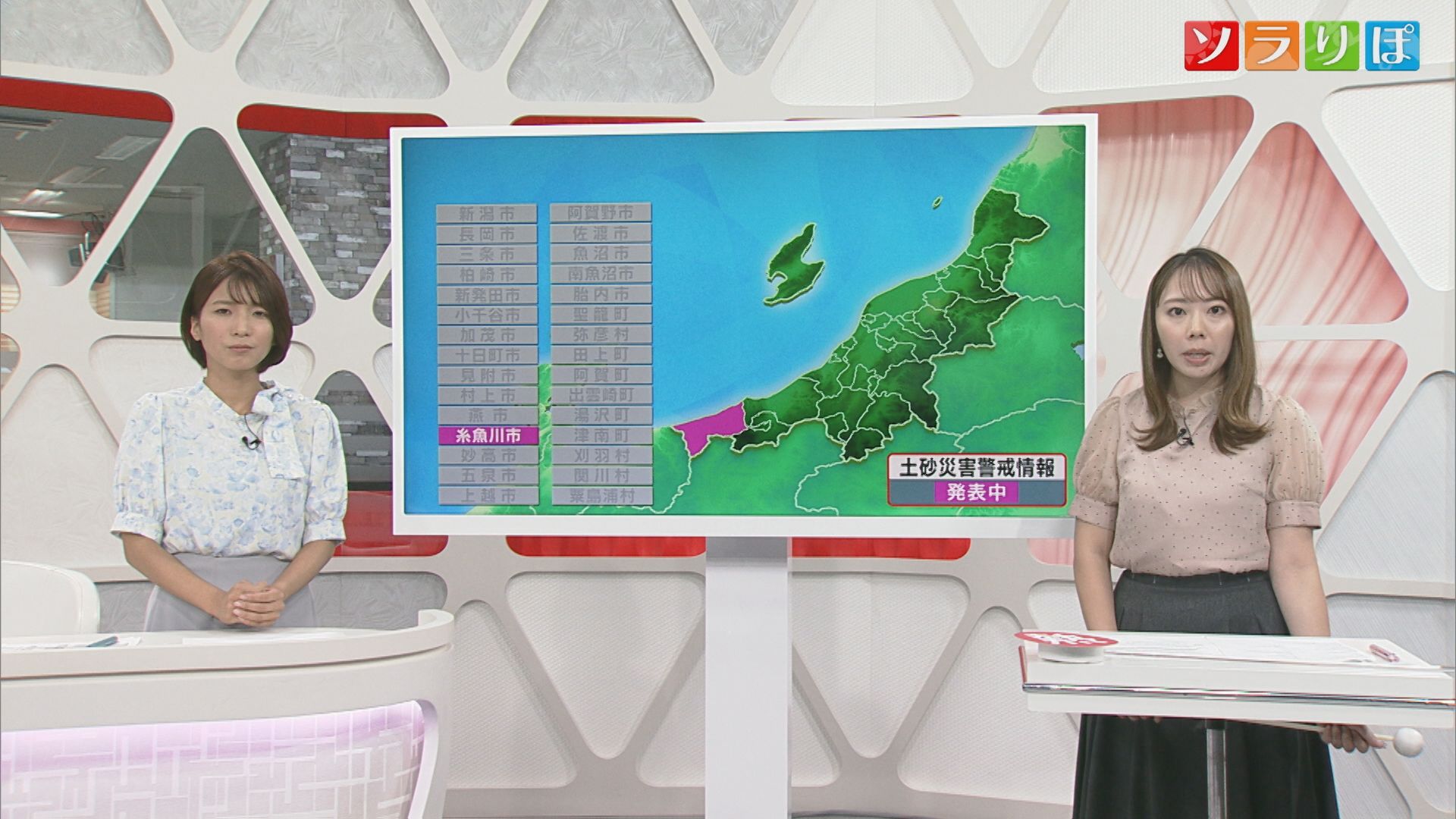 【気象予報士が解説】猛暑･乾燥一転して突然の大雨 元台風12号の湿った空気が影響 6日も大雨･土砂災害警戒【新潟】