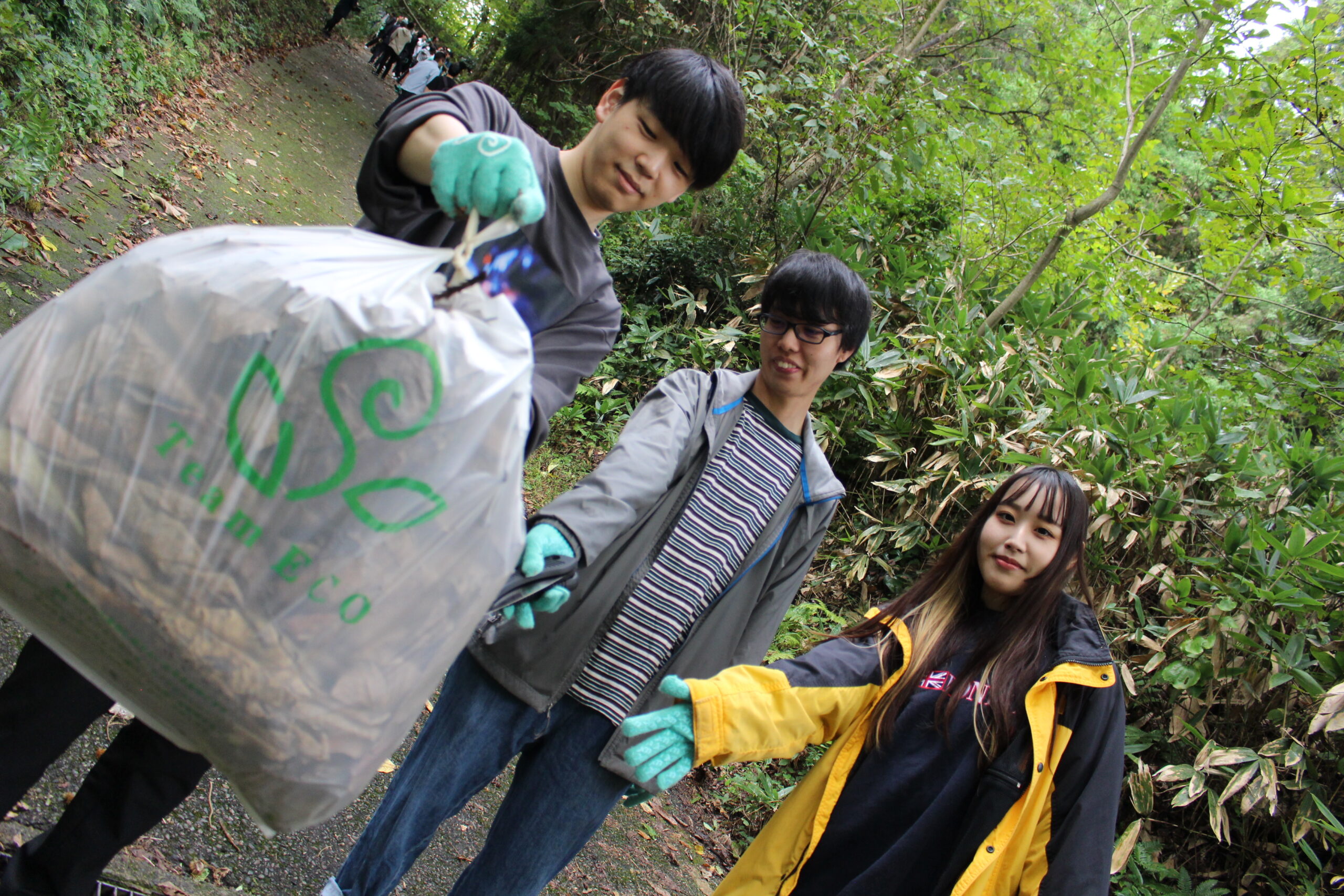 三条市総合運動公園でTeam ECO Work！を開催🌈