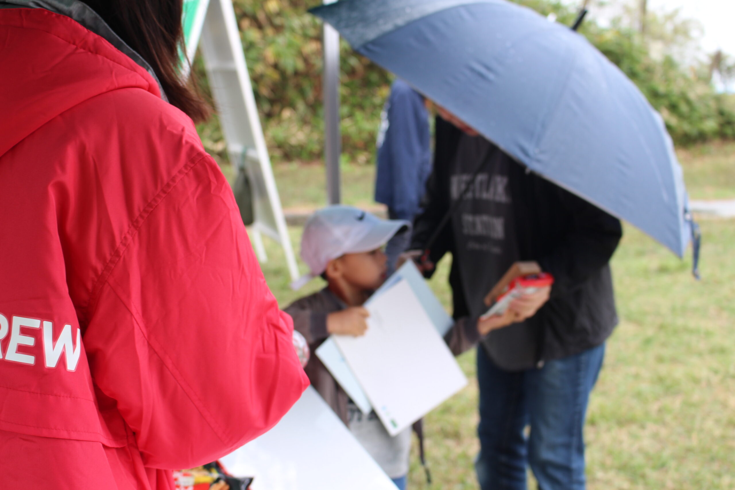 海辺の森でのTeam ECO Work！は、雨天のため中止となりました☂