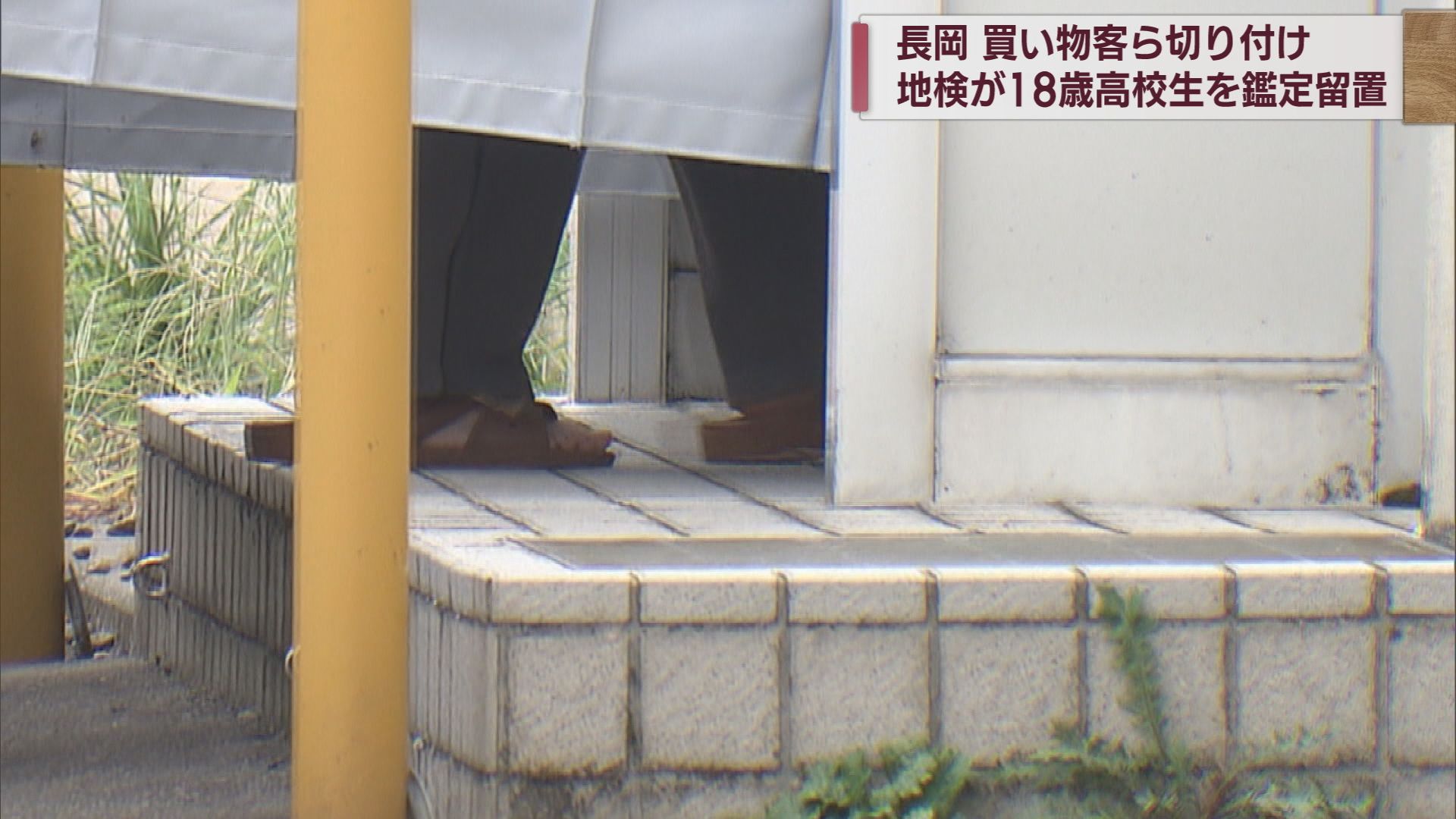 長岡市･切り付け事件 18歳男子高校生 責任能力調べる鑑定留置【新潟】
