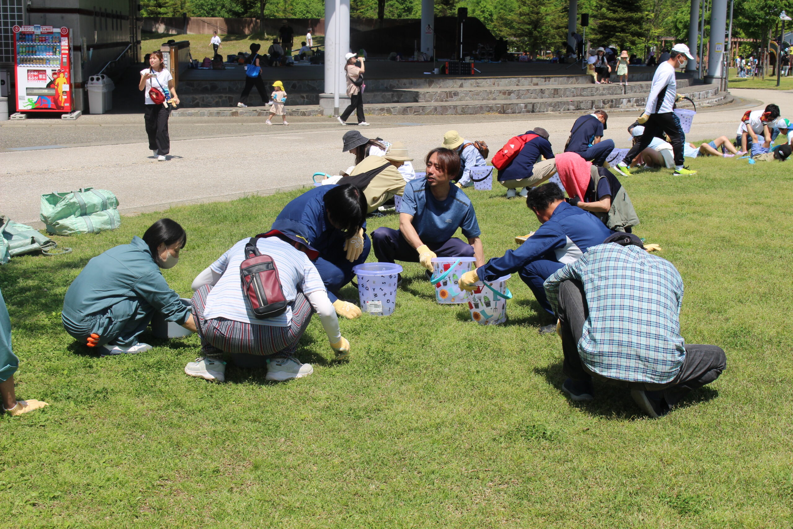 南魚沼市の八色の森公園でTeam ECO Work！を開催🌈