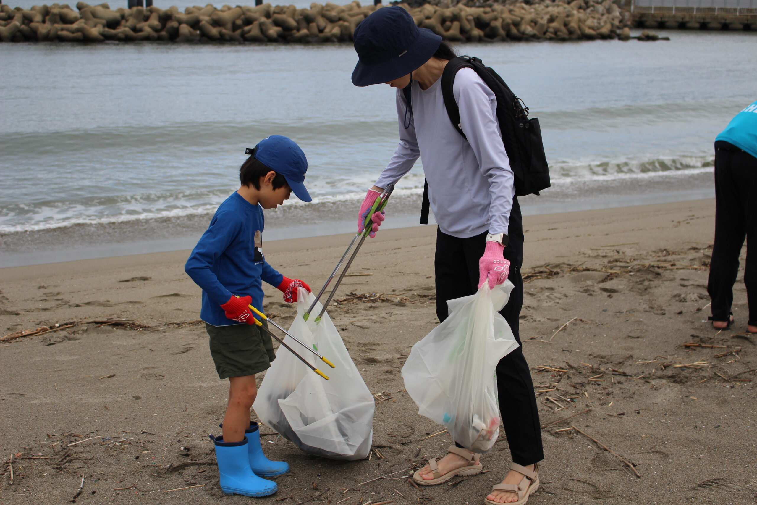 新潟市東区「山の下海浜公園」でTeam ECO Work！を開催🌈