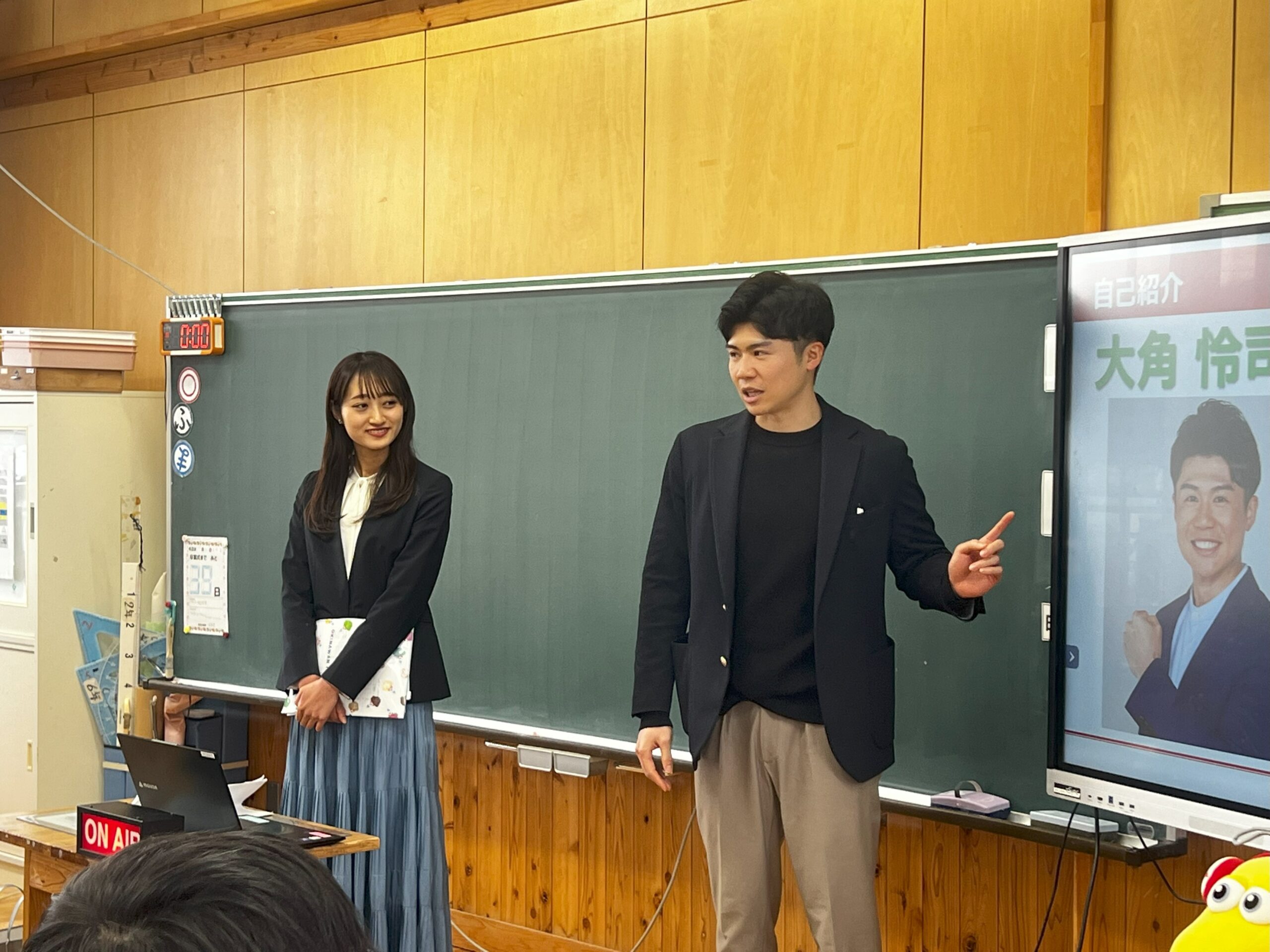 1月23日（木）阿賀町立上川小学校