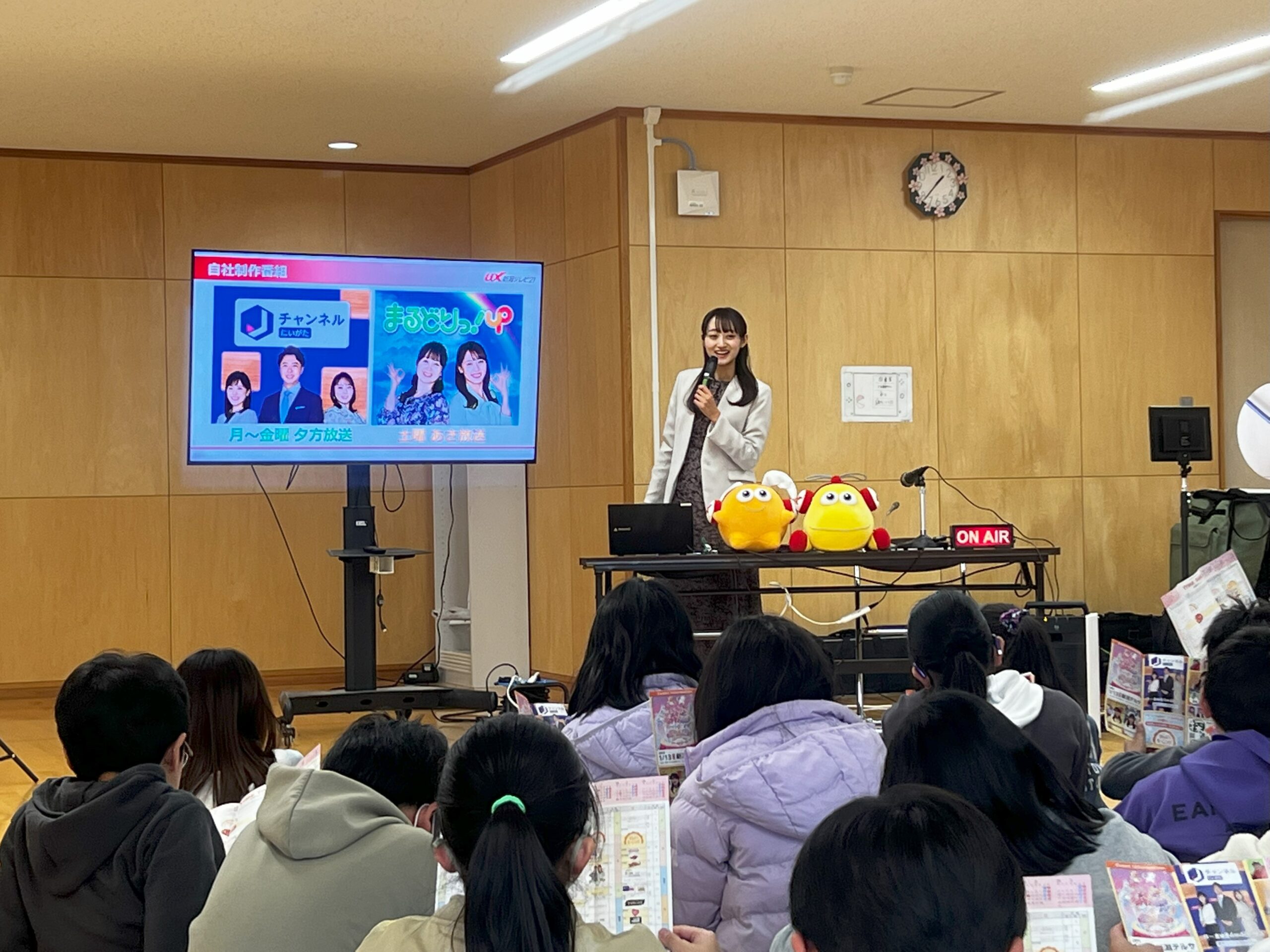 12月18日（水）長岡市立上川西小学校