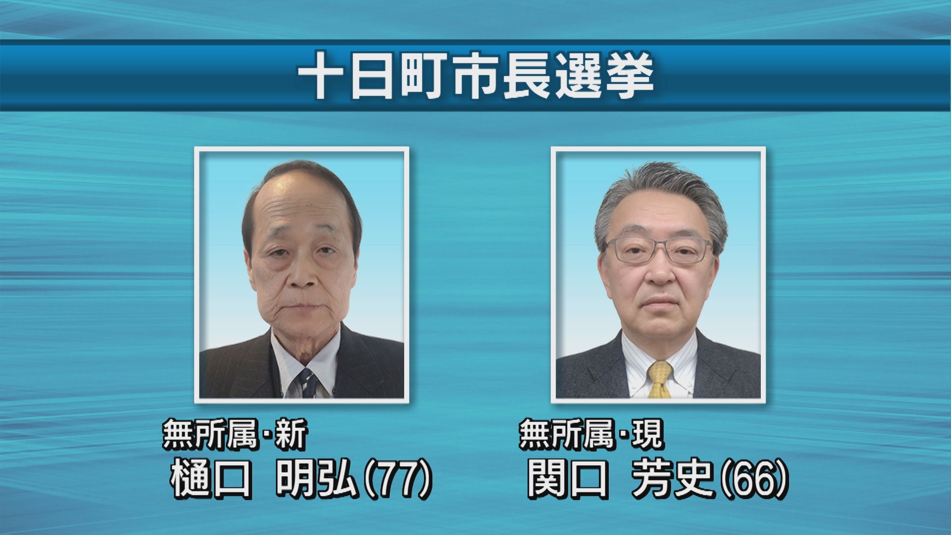 【十日町市長選｜告示】現職と新人が一騎打ち 27日投開票【新潟】 2025年04月20日(日)