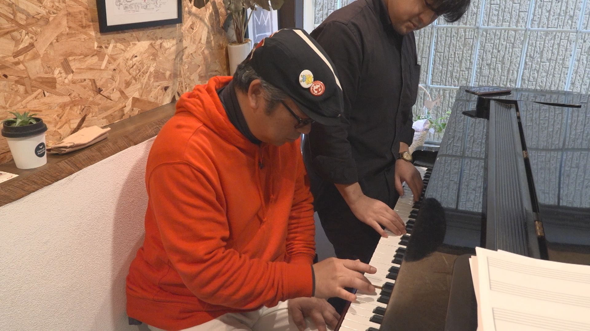 住宅街に音楽スタジオ！？みつる先生、ピアノを習う。 胎内市中条