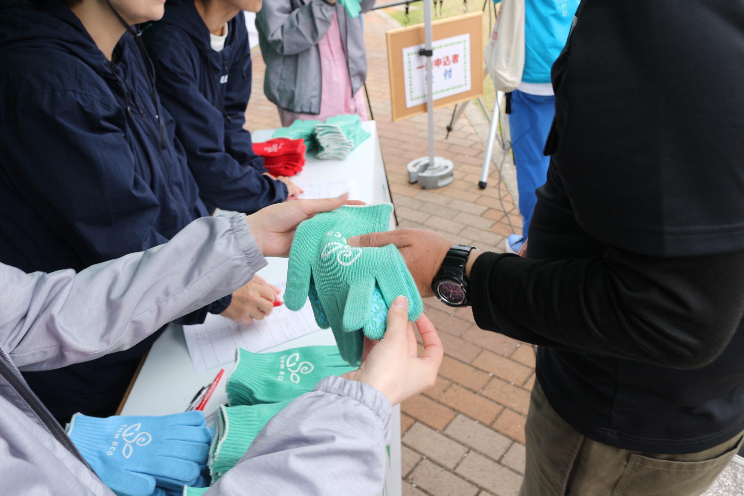 柏崎市みなとまち海浜公園でTeam ECO Work！を開催🌈