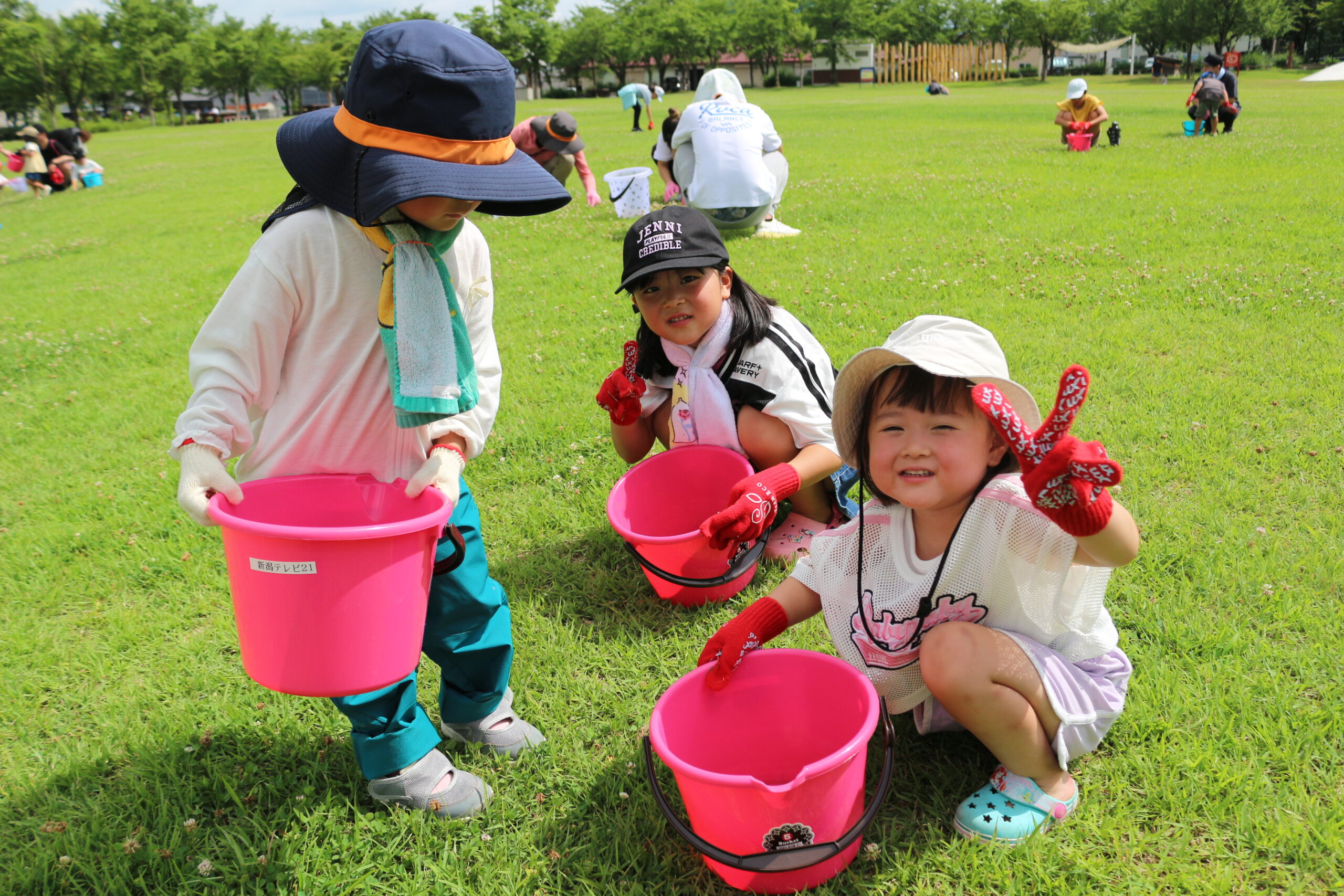 南魚沼市の八色の森公園でTeam ECO Work！を開催🌈