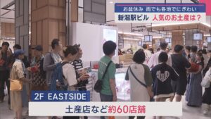 人気のお土産は？お盆休み 雨でも各地でにぎわい「CoCoLo新潟」【新潟】 2025年08月12日(火)