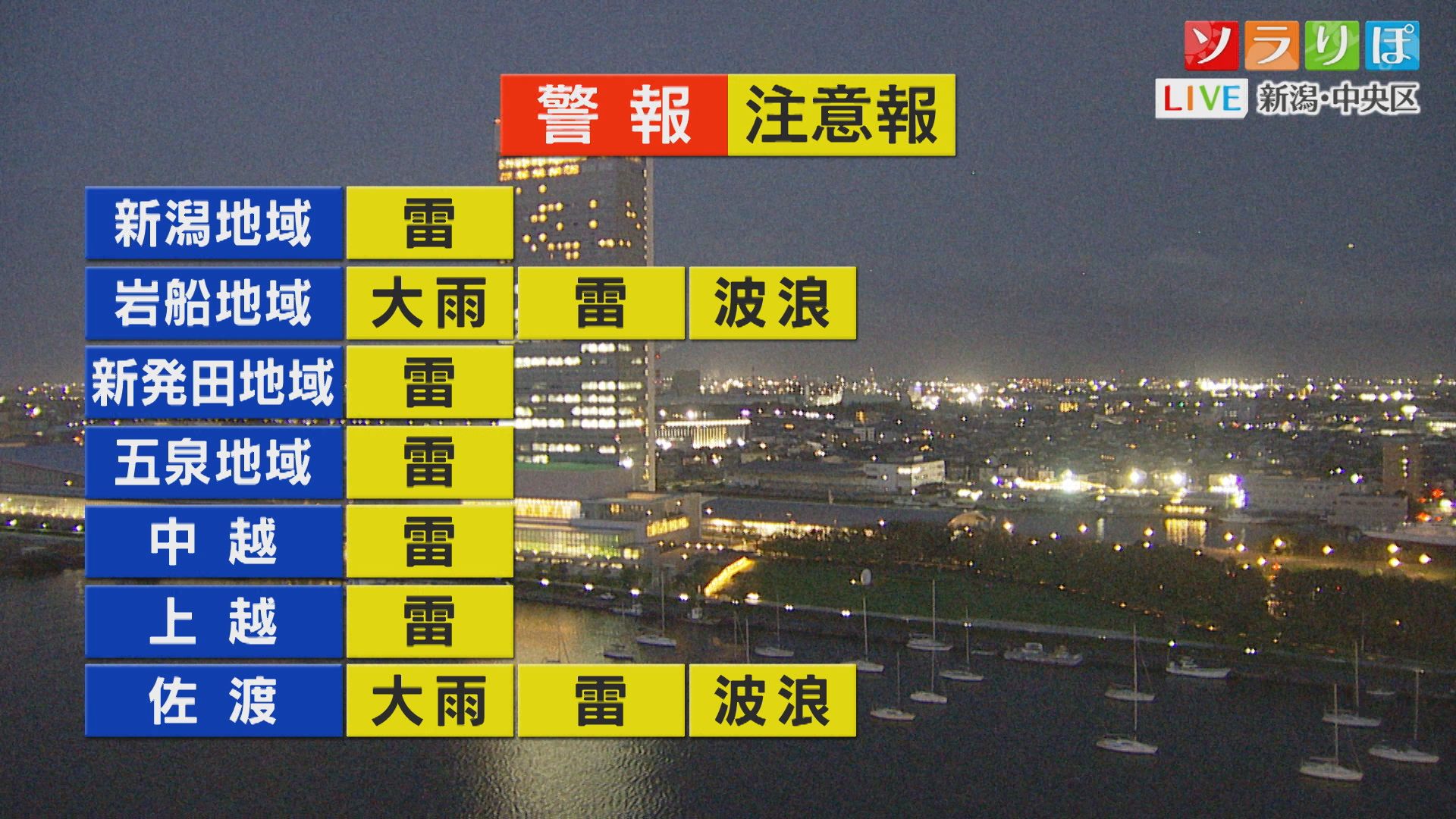 夜間に線状降水帯が発生し危険な大雨になるおそれ、滝のような非常に激しい雨の降るところも【これからの天気(2日18時40分現在)｜新潟】