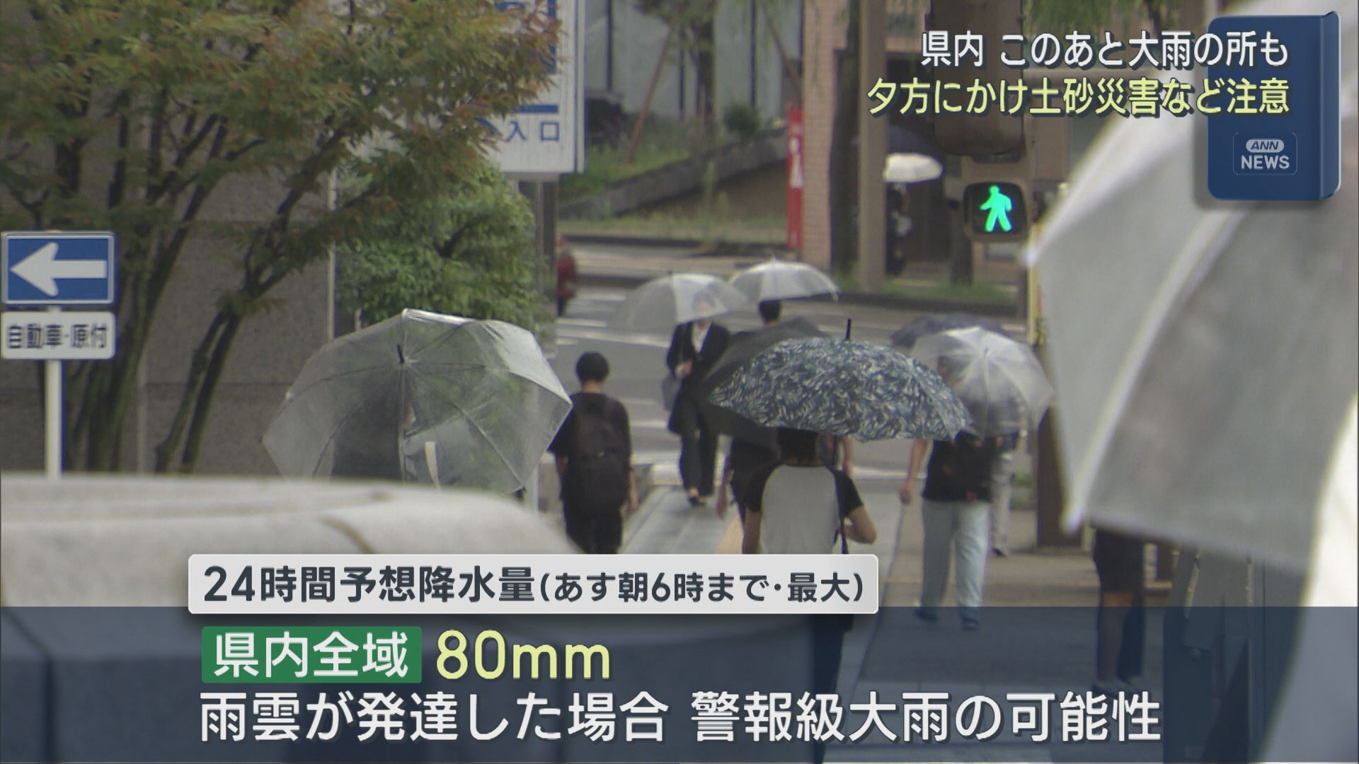 県内はこのあと大雨のところも 夕方にかけ土砂災害など注意【新潟】 2025年09月05日(金)