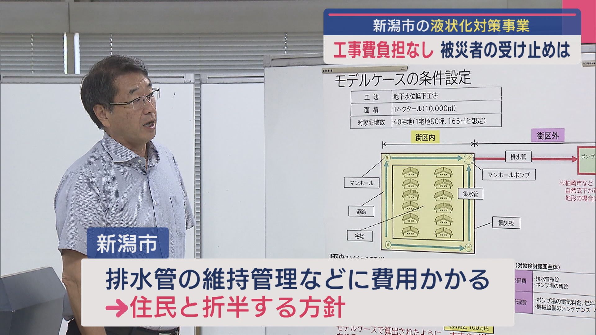 「工事費負担なし」被災者の受け止めは 新潟市の液状化対策事業【新潟】 2025年09月05日(金)