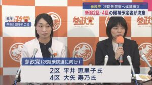 参政党が次期衆院選へ候補擁立－新潟2区･4区の候補予定者が決意【新潟】 2025年09月18日(木)