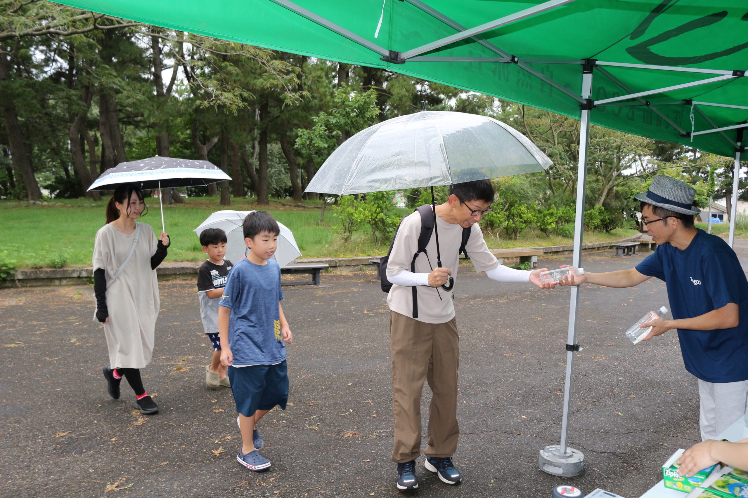 長岡市寺泊中央海水浴場でのTeam ECO Work！は雨天のため、中止となり…