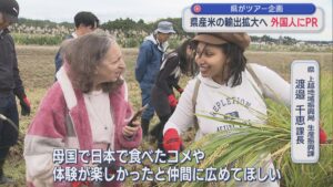 県産米の“輸出拡大”目指し外国人にPR、稲刈りや食べ比べツアーを県が企画【新潟】 2025年11月18日(火)