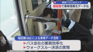 課題だった通信状況を大幅に改善、路線バスにAIカメラ搭載し乗降情報をデータ化する実証実験【新潟】 2025年12月02日(火)