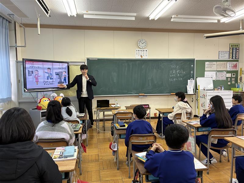 1月22日（木）新潟市立岩室小学校
