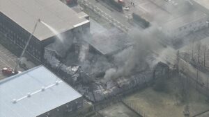 弥彦村で工場火災   プラスチック製品など製造   約12時間後に鎮火  ケガ人なし【新潟】 2026年03月29日(日)