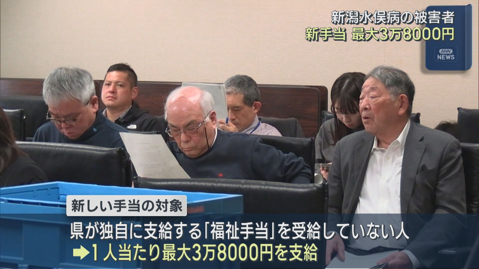新潟水俣病の被害者に 県が新手当を創設、最大3万8000円支給【新潟】 2026年04月01日(水)