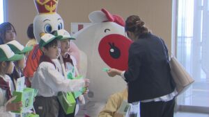 森林整備などに役立てられる「緑の募金」 JR新潟駅で子どもたちが協力を呼びかけ【新潟】 2026年04月05日(日)