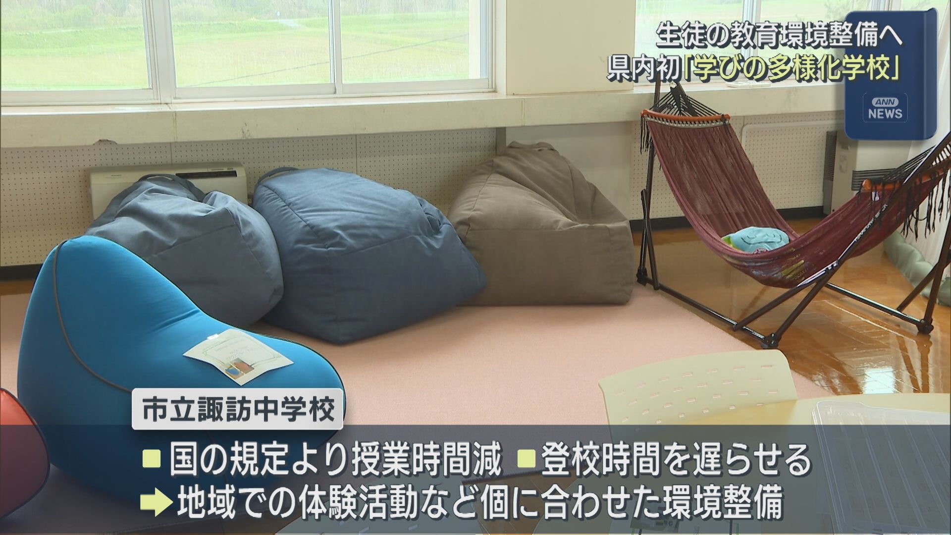 県内初の「学びの多様化学校」が開校 不登校などの児童生徒に対応【新潟】 2026年04月10日(金)