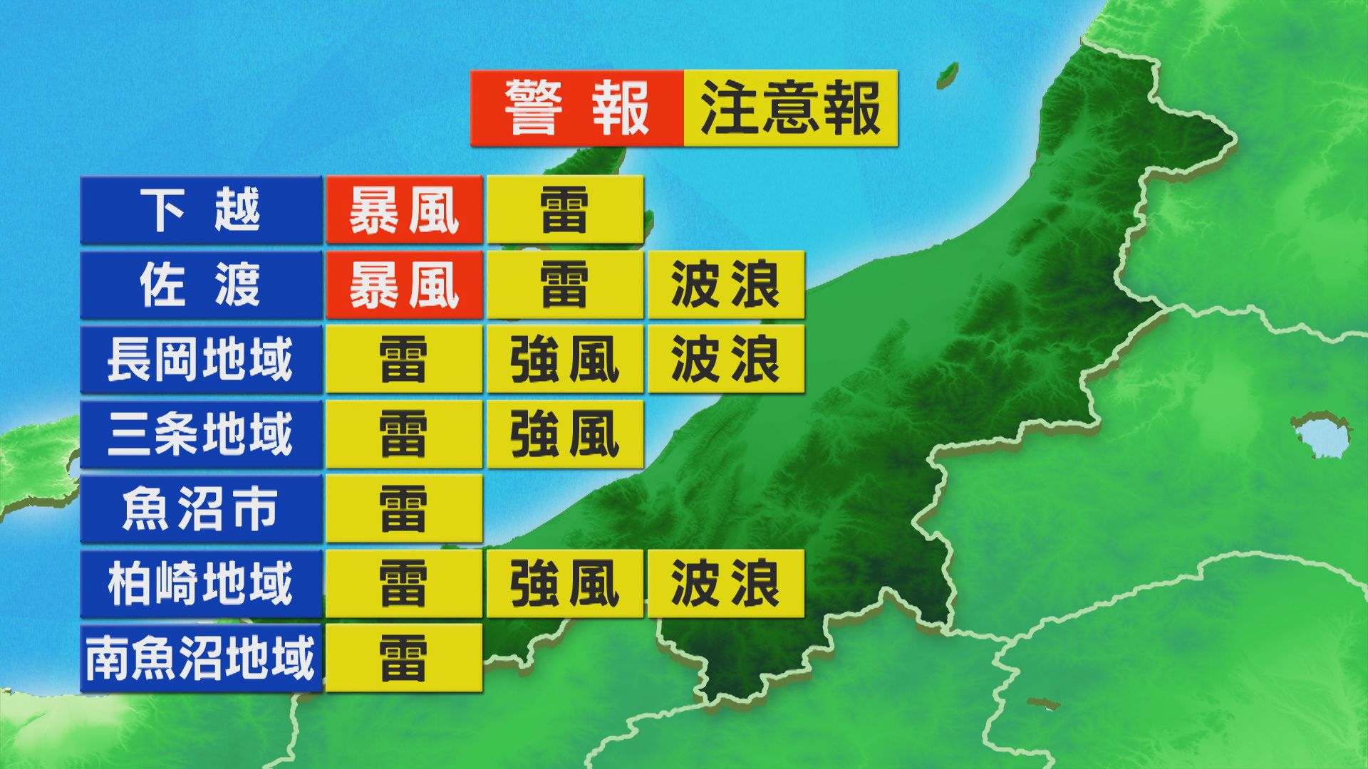 カミナリが鳴り、雨脚が強まることも【これからの天気(5月1日11時40分現在)｜新潟】 2026年05月01日(金)