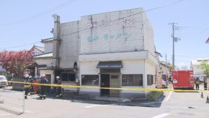新潟・中央区のアベック食堂で火災　1人けが【新潟】 2026年05月10日(日)