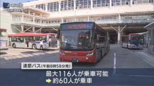 乗客を乗せて実験「連節バス」活用、新潟駅南エリアでバス利用者増加【新潟】 2026年06月01日(月)