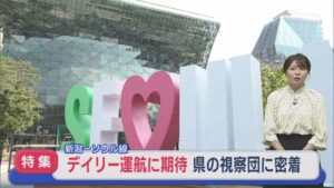 【特集】記者が韓国訪問に密着  新潟ーソウル線11年半ぶりに毎日運航「どう県内に波及していくか」【新潟】 2026年06月16日(火)