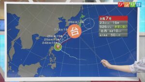 新潟への影響は？ダブル台風が日本に接近、最新の3カ月予報も【気象予報士が解説｜新潟】 2026年06月23日(火)