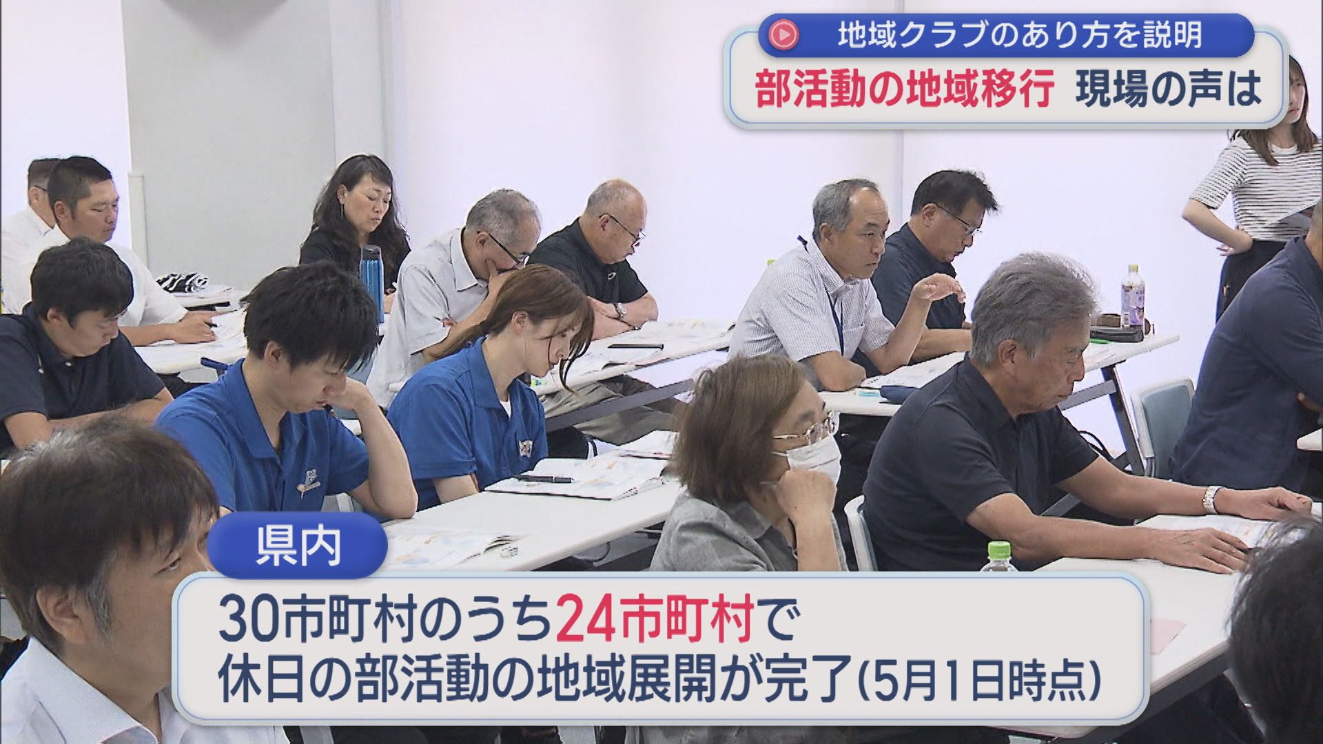 【部活動の地域移行】現場の声は「中学生の居場所が課題に」地域クラブのあり方を説明【新潟】