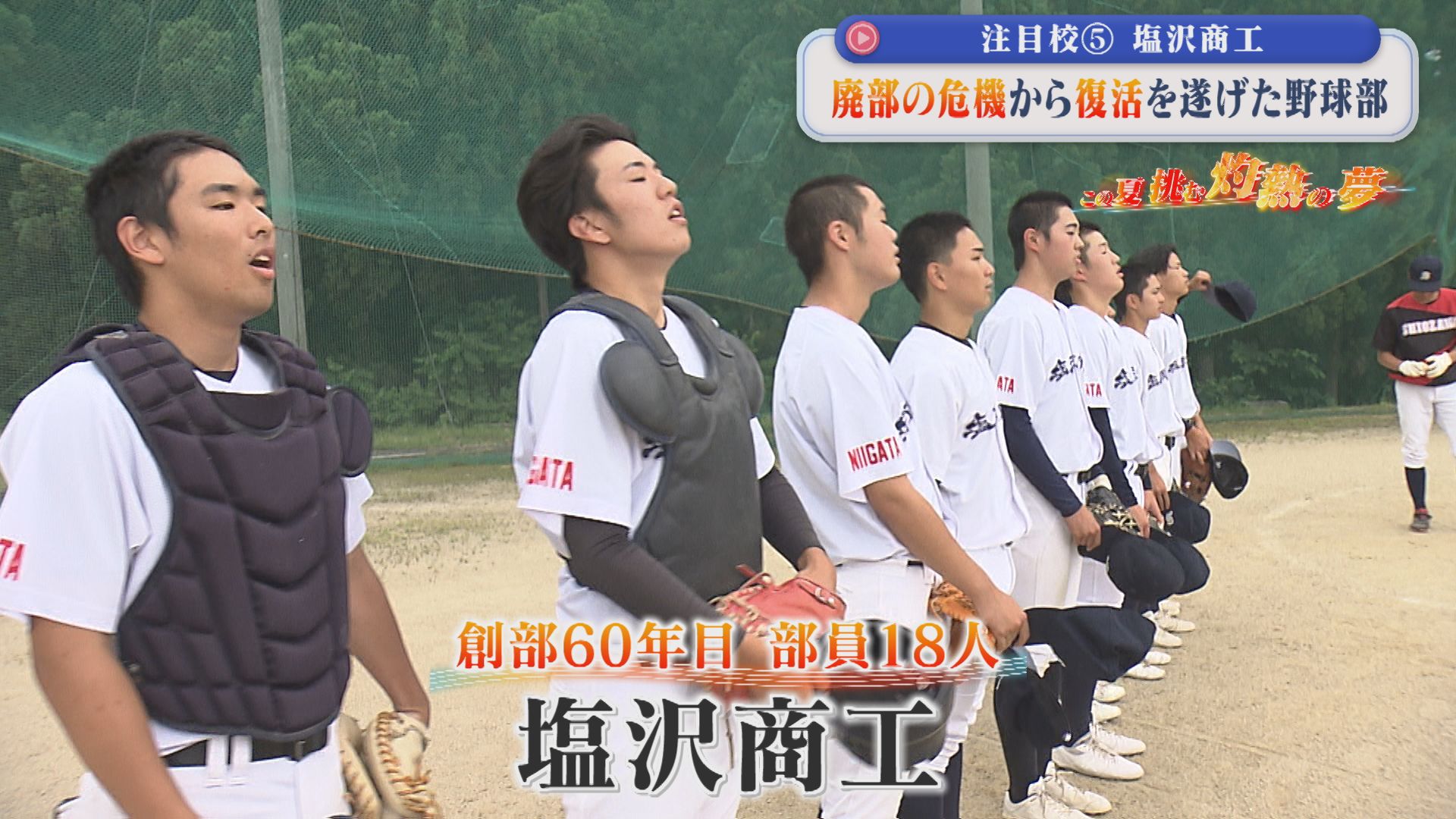 【夏の高校野球】廃部の危機から復活「塩沢商工」：注目校⑤【新潟】